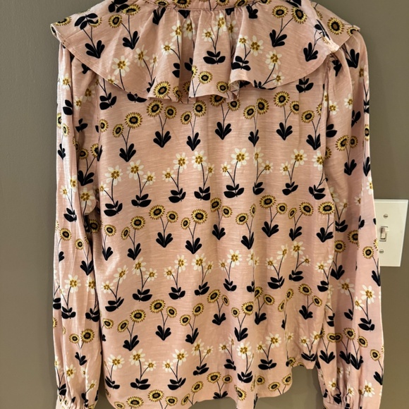 Boden Pink Floral Blouse - Picture 2 of 3